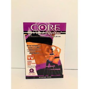 CORE RHYTHMS: Starter Pack,Dance Exercise Program 4 DVD Set, Julia Powers, NEW